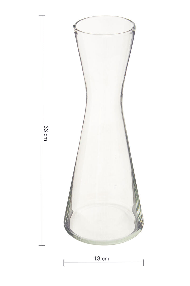 Ambra Clear Glass Carafe.