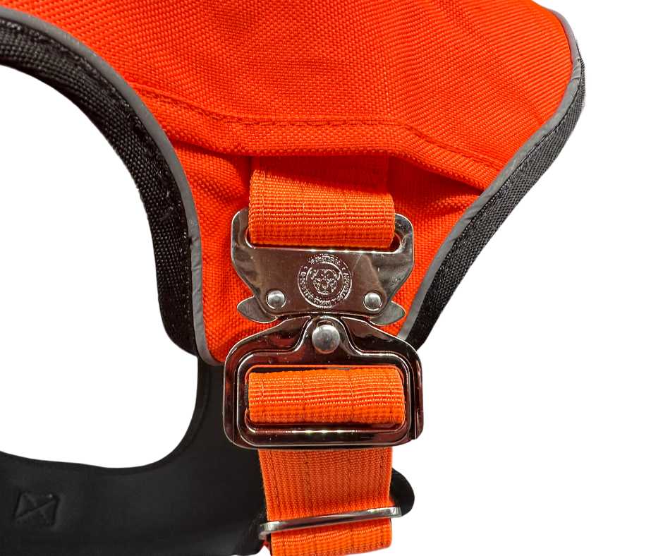 The No Pull Ultimate BTactical™ Harness | Citrus Orange