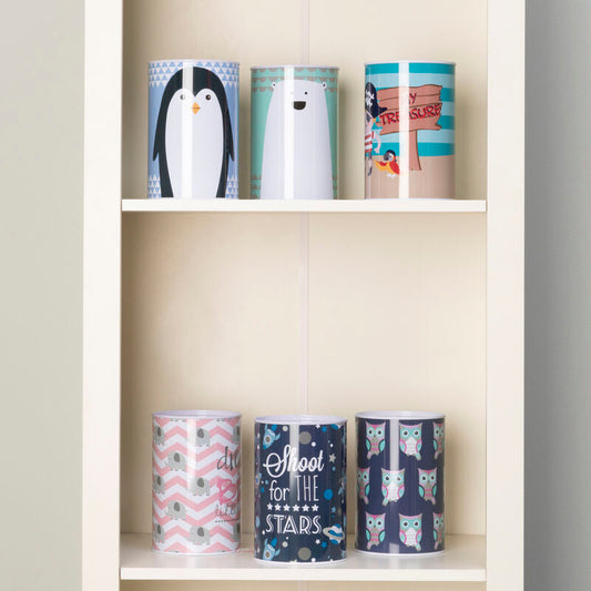 Pirate Round Money Tin.