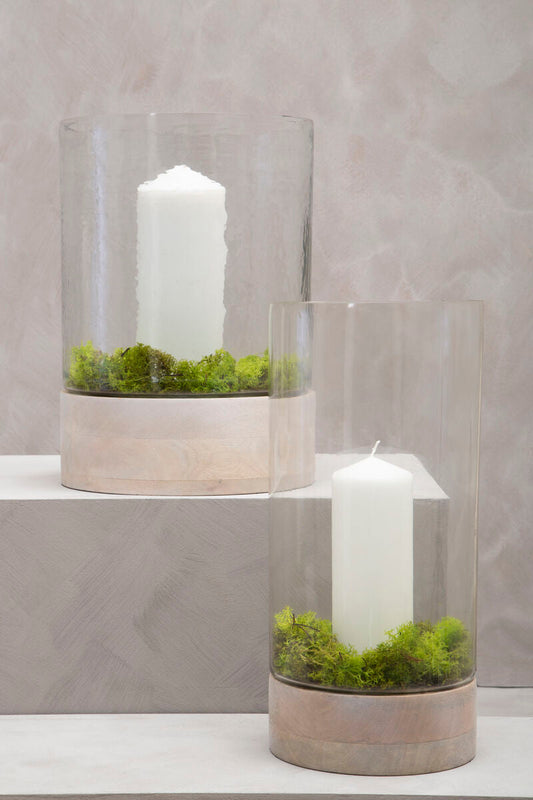 Hurricane Hammered Small Candle Holder | Jain