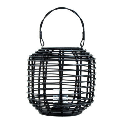 Black Rattan Lantern | Mataram