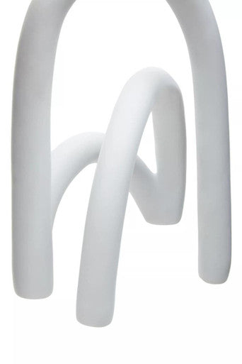 Broc White Arched Sculpture
