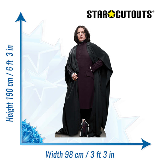 SC1470 Professor Snape Harry Potter Character Cardboard Cutout Height 190cm