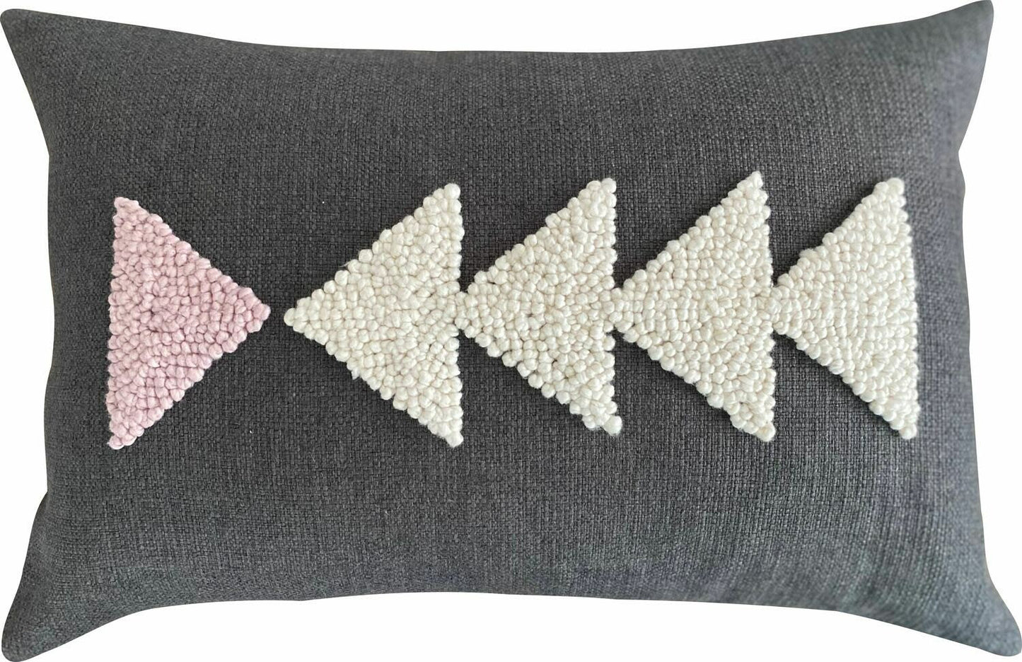 Punch Needle Cushion Cover - AfriScandi Pattern 6