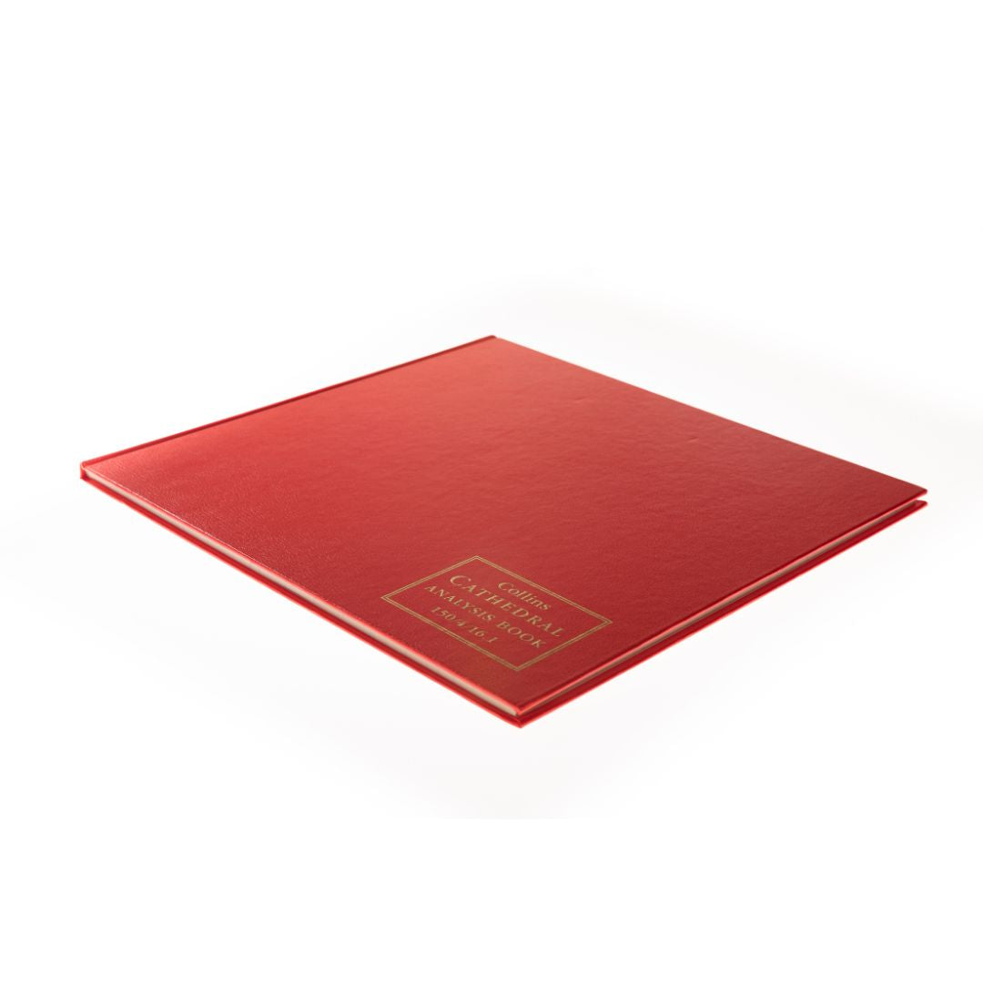 Cathedral - Accounts Book Analysis 4 Debit, 16 Credit Columns - Red (150/4/16.1)