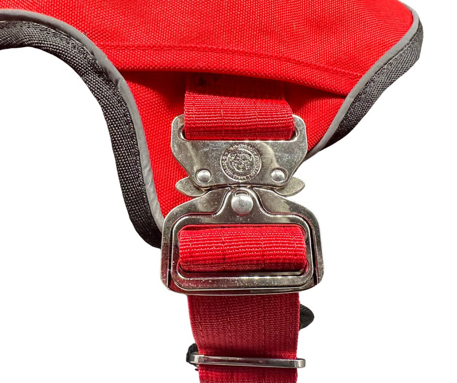 The No Pull Ultimate BTactical™ Harness | Citrus Red