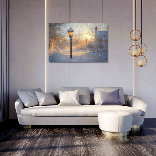 Winter Luminescence Canvas