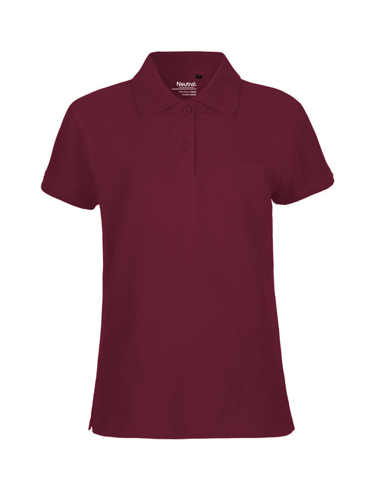 Fairtrade Organic Polo Shirt: Womens