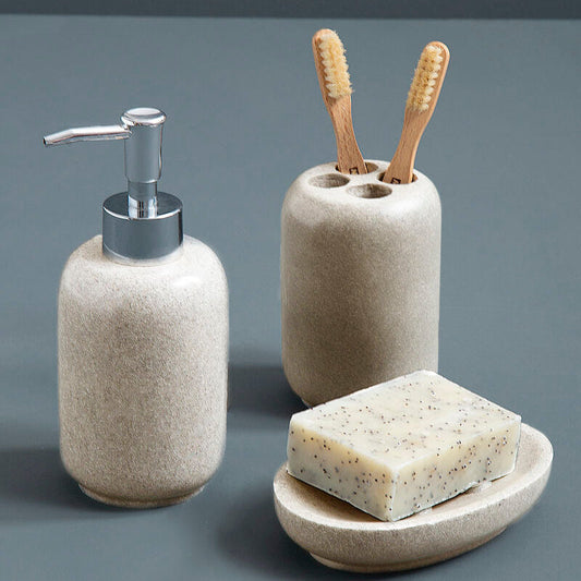 Canyon Natural Stone Effect Toothbrush Holder