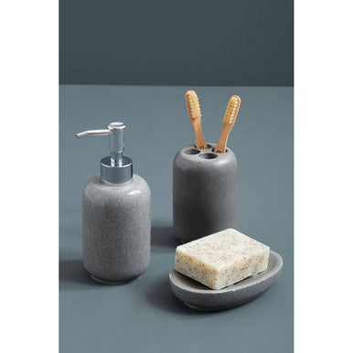 Canyon Grey Stone Effect Lotion Dispenser