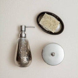 Elissa Silver Ombre Soap Dispenser