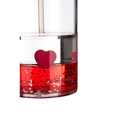 Floating Acrylic Hearts Lotion Dispenser