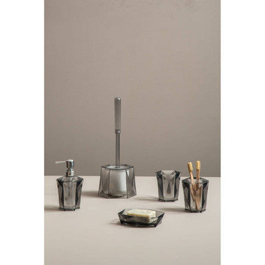 Dow Grey Acrylic Toothbrush Holder