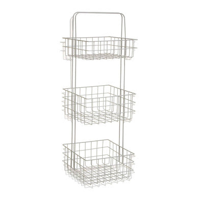 Three Tier White Storage Caddy | Kirby