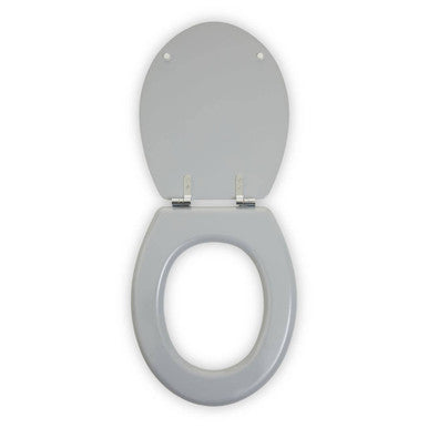 Brooks Matte Grey Toilet Seat