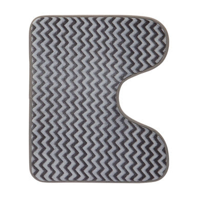 Soak Chevron Bath And Pedestal Mat Set