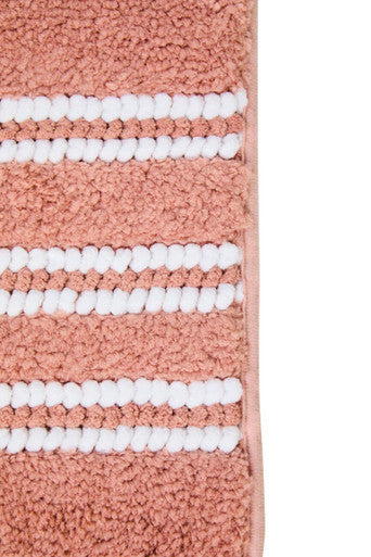 Soak Large Dusky Pink Bath Mat