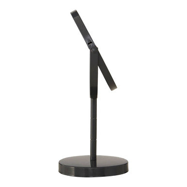 Marisha Grey Metal Small Swivel Table Mirror