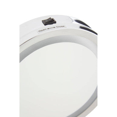 Clara Chrome LED Table Mirror