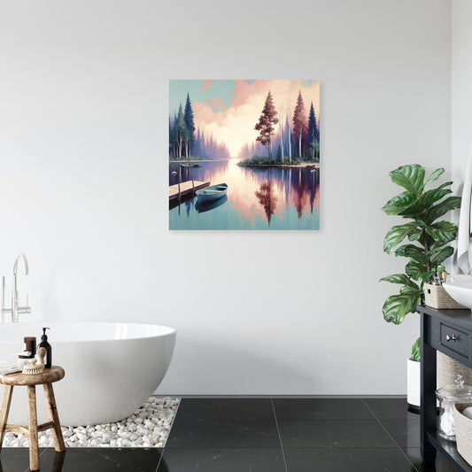 Calm Lake Canvas