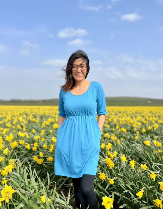 Petite Blue Dress