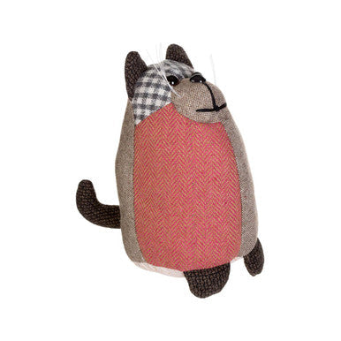 Small Brown Cat Door Stop | Bute
