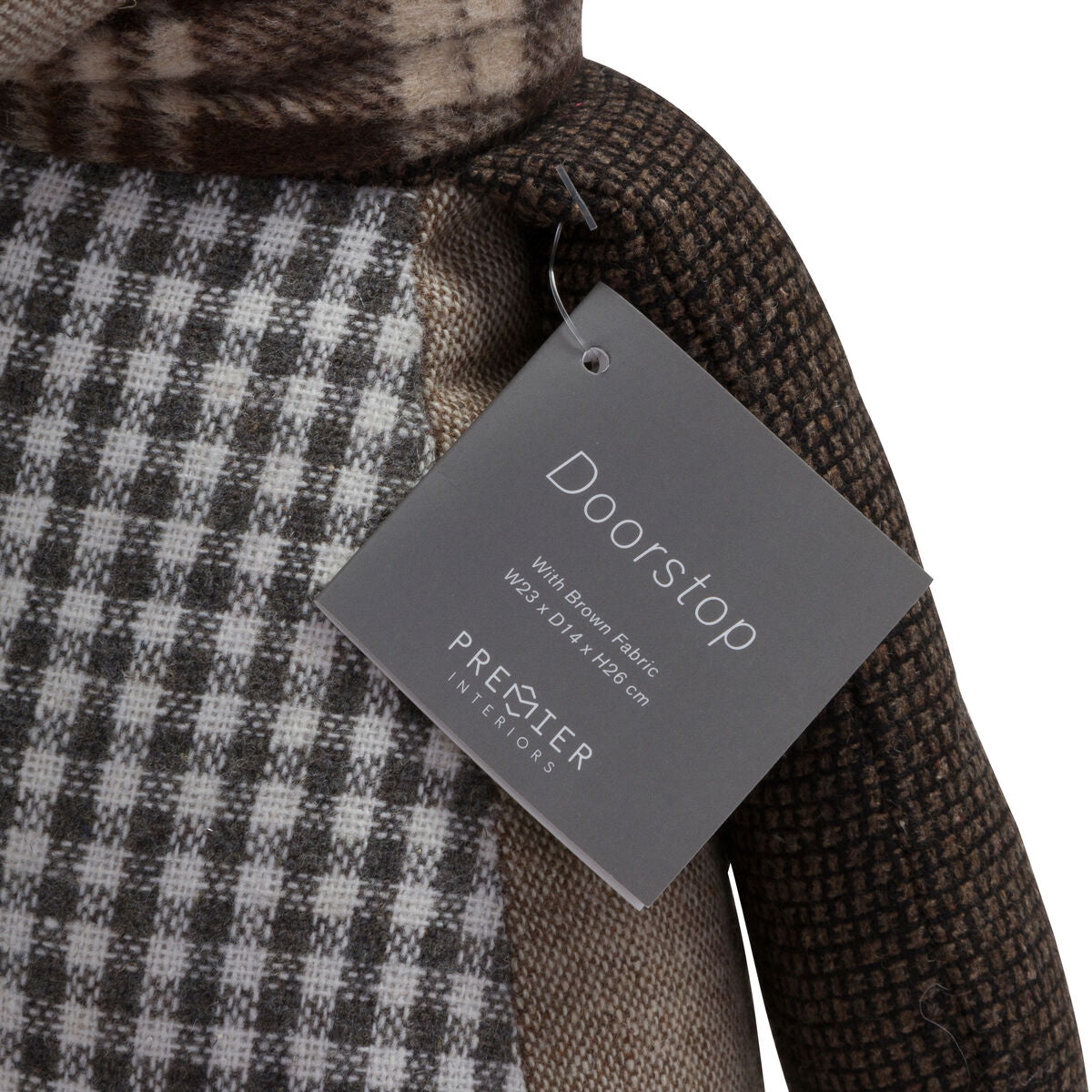 Heritage Brown Large Penguin Door Stop