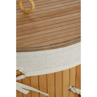 Kankyo Natural Round Laundry Hamper