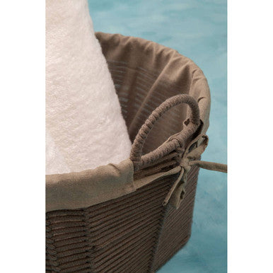 Set Of Three Lida Grey Round Storage Baskets