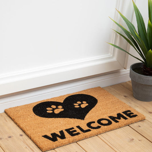 Filta Paw Heart Doormat
