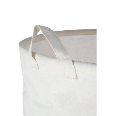 Speckled Fabric Laundry Basket
