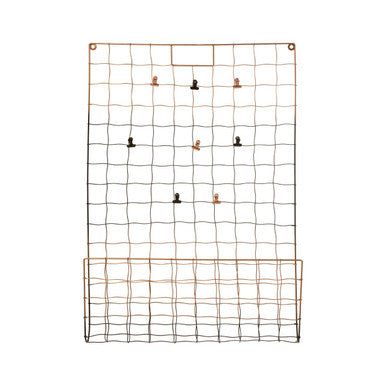 Wall Mount Magazine Rack with Clips | Mimo
