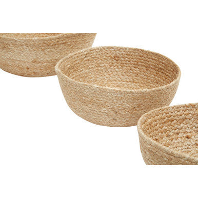 Set of Three Jute Baskets | Lidi