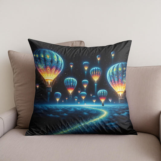 Midnight Enchantment Cotton Cushion