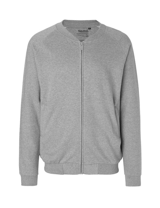 Fairtrade Organic Bomber Jacket: Unisex