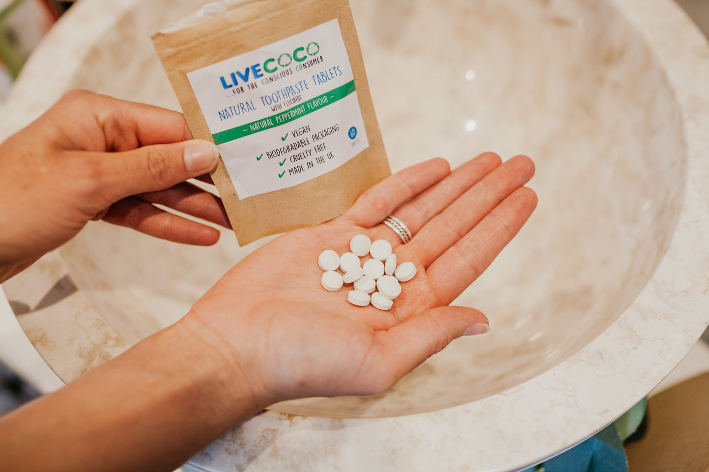 LiveCoco Toothpaste Tablets