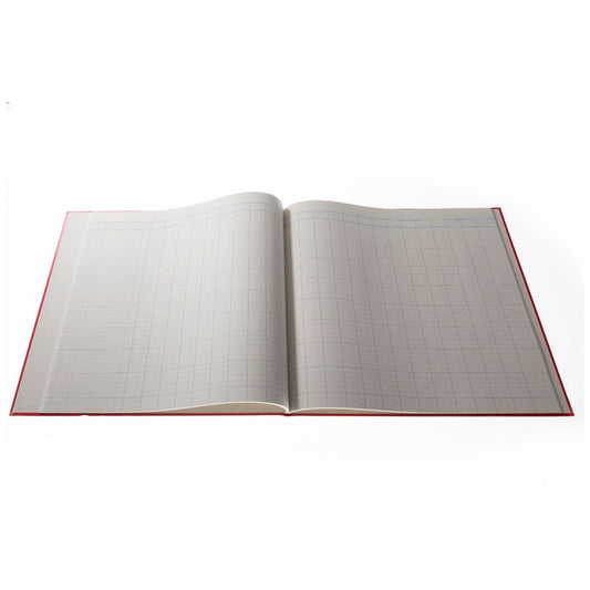 Cathedral - Accounts Book Analysis 24 Cash Columns - Red (150/24.1)