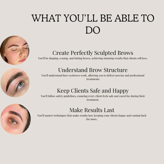 Beginners Brow Lamination, Waxing & Tinting Course | Complete Training