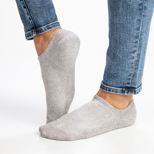no-show socks - organic combed cotton