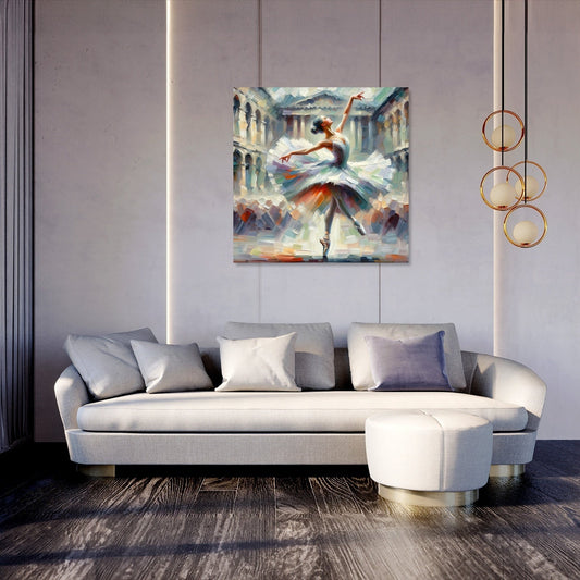 Graceful Spin Canvas