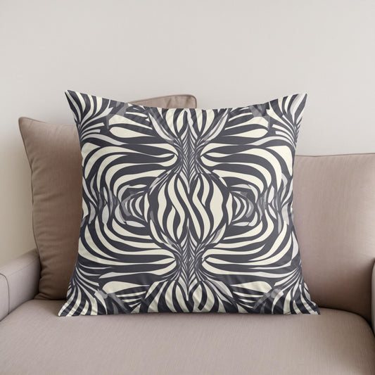 Op-Art Illusion Cotton Cushion