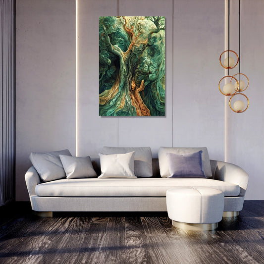 Enigmatic Forest Canvas