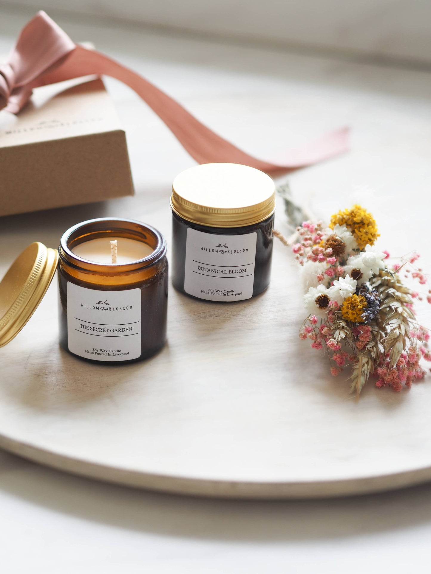 Bloom Candles Gift Set - The Secret Garden & Botanical Bloom