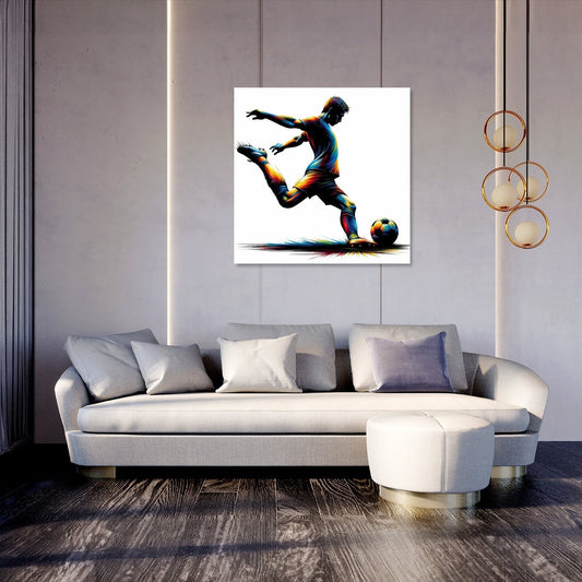 Penalty Kick Brilliance Canvas