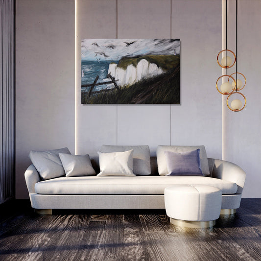 Flamborough Head Coast Canvas