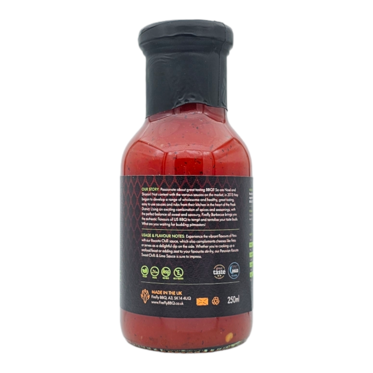 Peruvian Rocoto Sweet Chilli & Lime Sauce