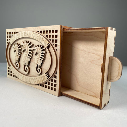 Matchbox (Seahorse) - Pre-Built Model by Curious Rabbit ®