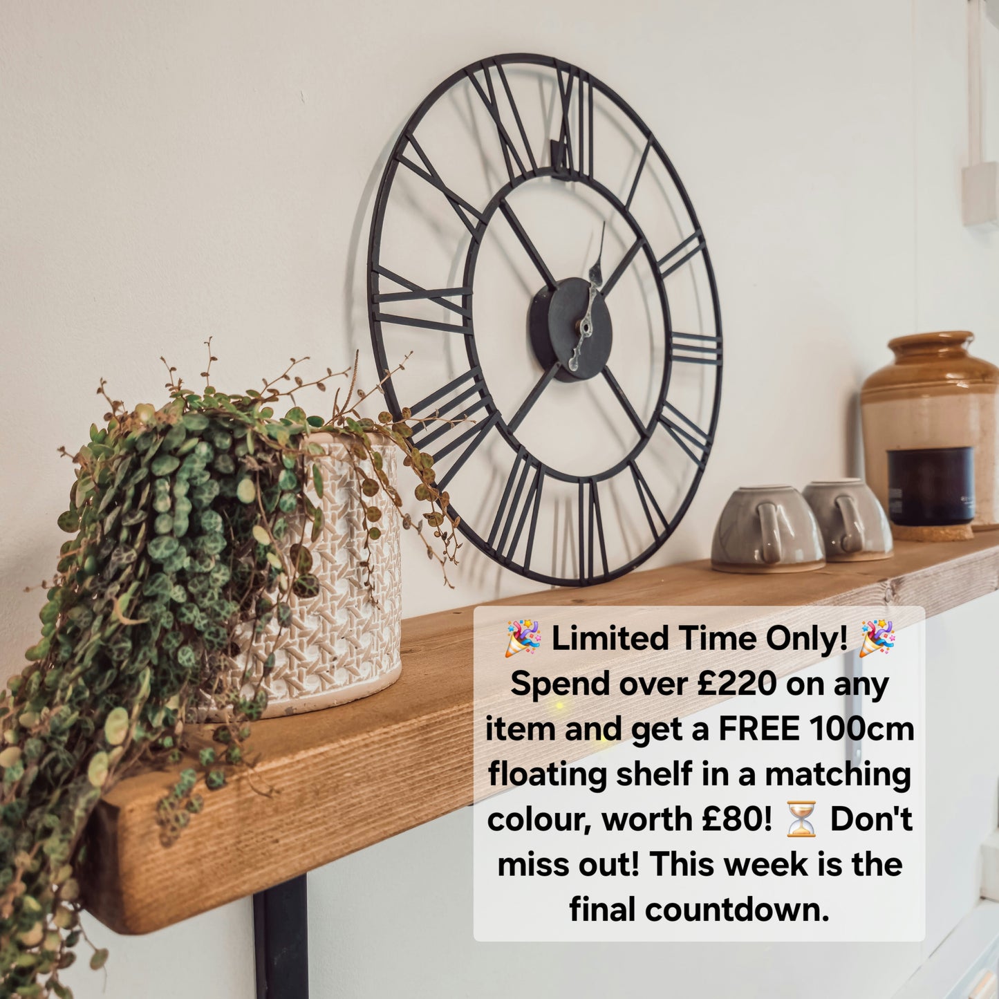 Outdoor Table With Timber Cross Legs and Bench