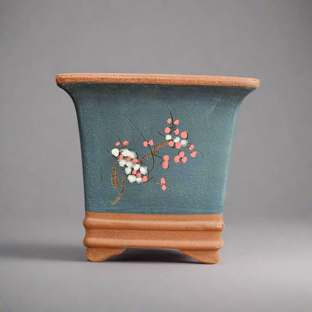 26cm Premium Unglazed Bonsai Pot | Cascade | 26cm x 24cm | Brown