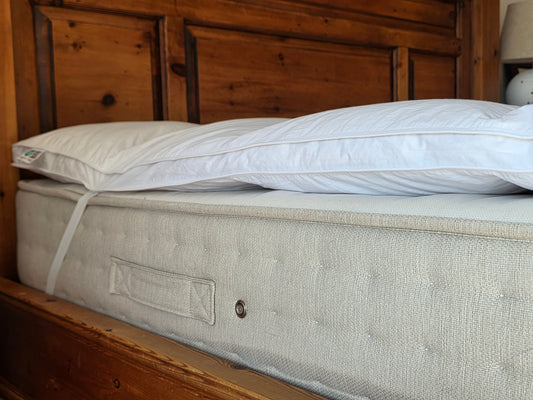 Luxury Mattress Topper - UK Made Duck Feather & Down - Oeko-Tex Certified